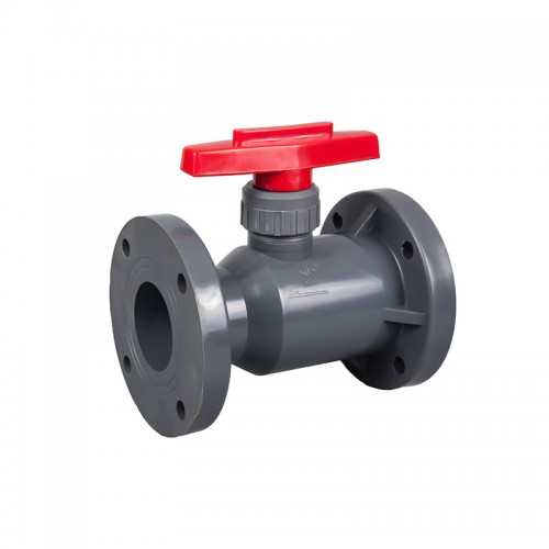 UPVC WEIR FLANGED DIAPHRAGM VALVE