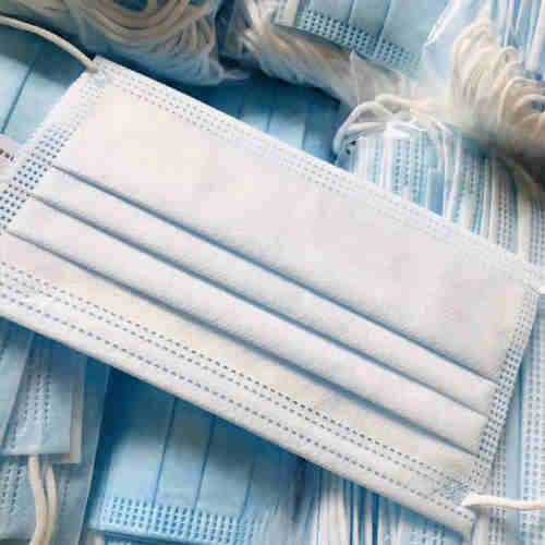  SMS structure Disposable basic protective mask used for basic virus prevention