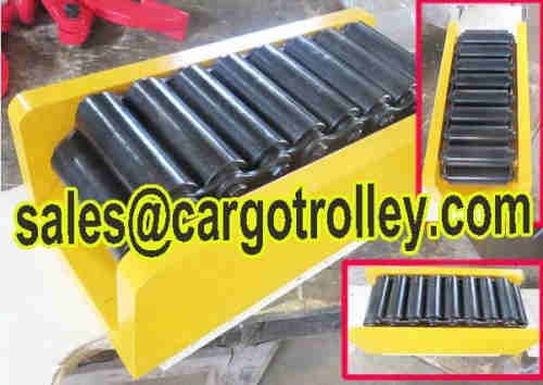 Hot sale machinery moving trolley 