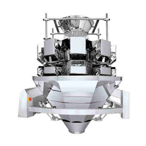 Computer combined weigher packing machine with salad multihead weigher for weighing salad