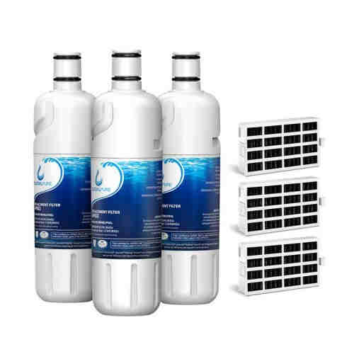 GlacialPure 3Pk Filter 2, EDR2RXD1, W10413645A with Air filter