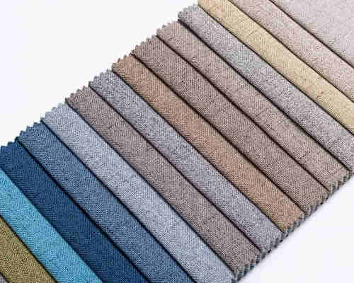 Polyester Linen Type Cloth for Sofa