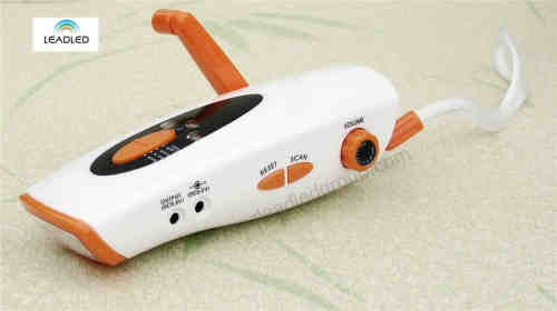 LED Torch/Radio/Phonecharger 3w