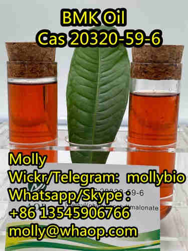 Supply high quality new BMK Oil  Cas 20320-59-6/5413-05-8 Wickr mollybio 