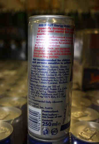 Red Bull energy drink available for urgent export