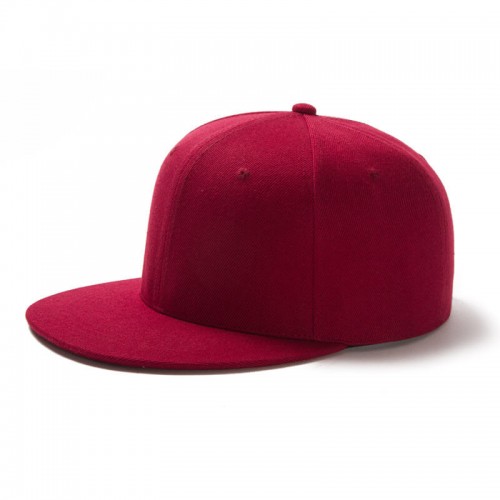Wholesale Custom Hot Sell Flat Bill Snapback Cap
