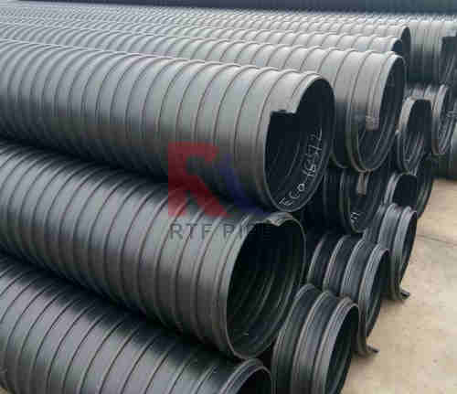 HDPE Steel belt reinforced spiral bellows