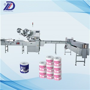 Single roll toilet paper packaging machine       Toilet Paper Packaging Machine  