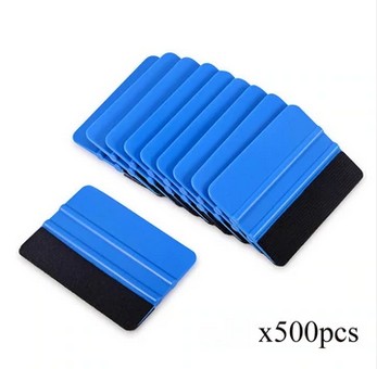 FOSHIO Vinyl Wrap Squeegee No Scratch Felt Edge Scraper Window Tint Tool