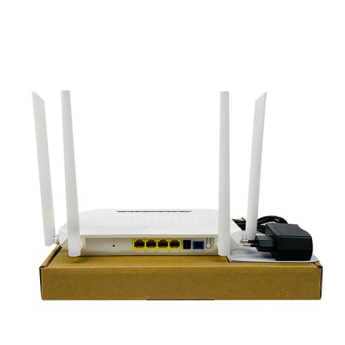 New Customized Fiber Optical 4GE+4WIFI GPON Dual Band ONU Wifi EPON XPON AC ONT