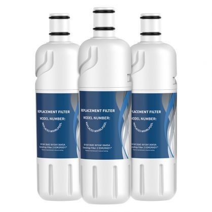 W10413645A, EDR2RXD1, Filter 2 Refrigerator Water Filter 3Pack