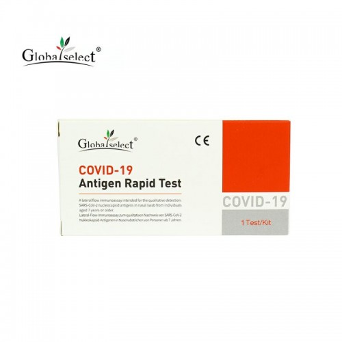 Global Select Covid-19 Antigen Rapid Test Kit - Nasal Swab