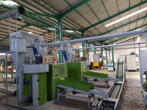 1000kg Cable Wire Recycling Production Line       