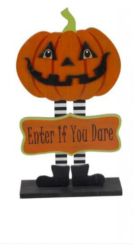 Halloween Pumpkin Sign