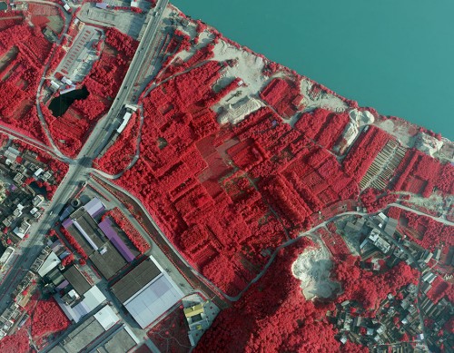 Color Infrared (CIR) Imagery Aerial imagery