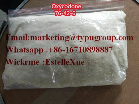 CAS 76-42-6. Oxycodone crystal powder Distribution all over the world whatsapp+86-16710898887