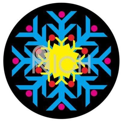 Snowflake Gobo - Color Gobo