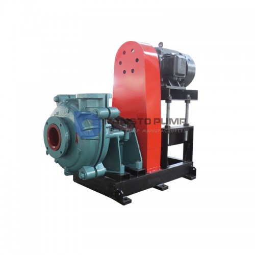 High Flow High Efficiency Polyurethane Lined Minerals Process Pump