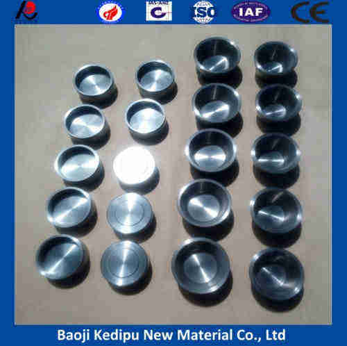 Polished pure Tungsten crucible and Molybdenum crucible in low price