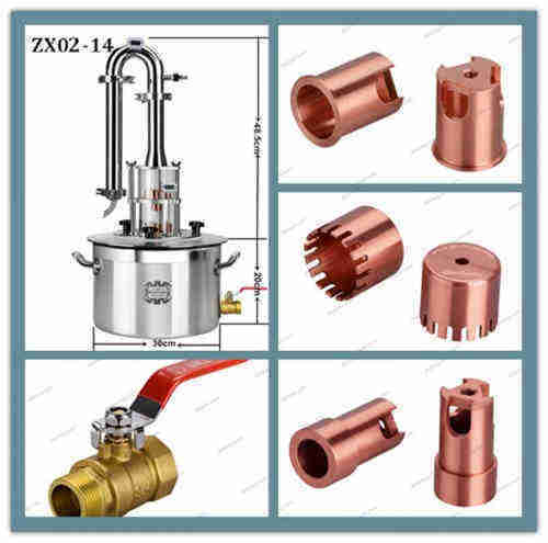 home distillling equipment alcohol distillation moonshine still