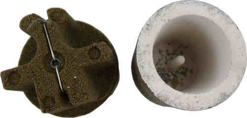 Thermal analysis carbon cup to analyze molten iron carbon and silicon content in casting industry