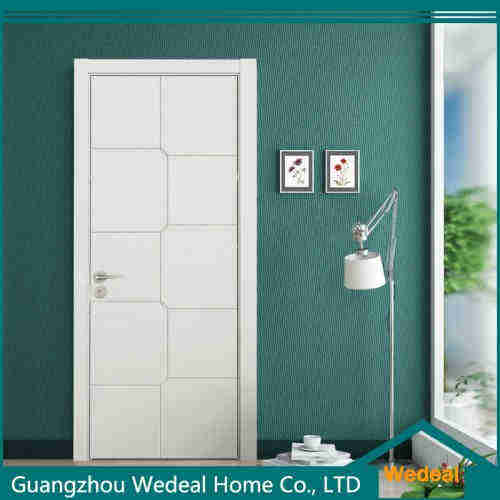 Customize Prehung Lacquer/PVC/Veneer Wood MDF American Panel Door