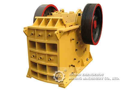 High Production Capacity and High Crushing Effciency Jaw Crusher for mining