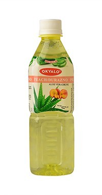 Okyalo: Peach Aloe Vera Drink, Okeyfood