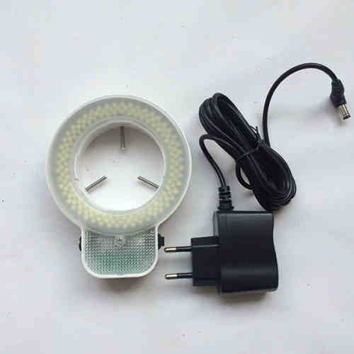 LED ring light for microscope illumination