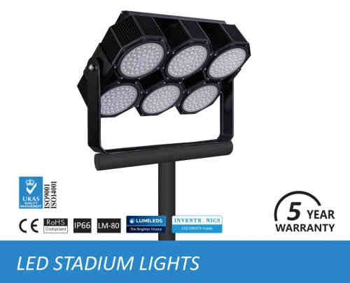 LED stadium lights
