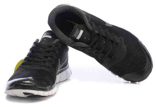 Buy Mens Nike Free 3.0 V3 Shoes Black Grey with wholesale Price