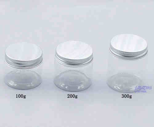 Wide mouth plastic jars