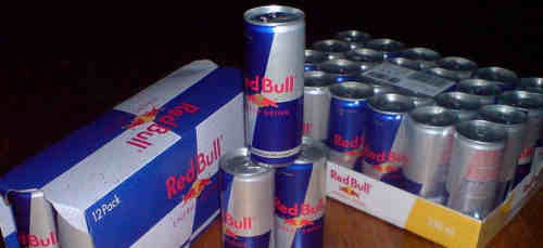 Red Bull energy drinks