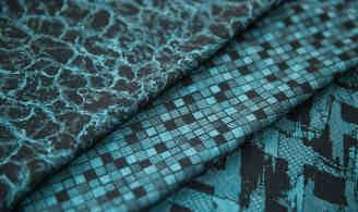 4 way Stretch Melange Jacquard