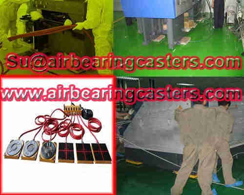 Air bearing casters price and instructions