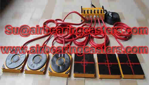 Air bearing casters could save you a lot of time and money