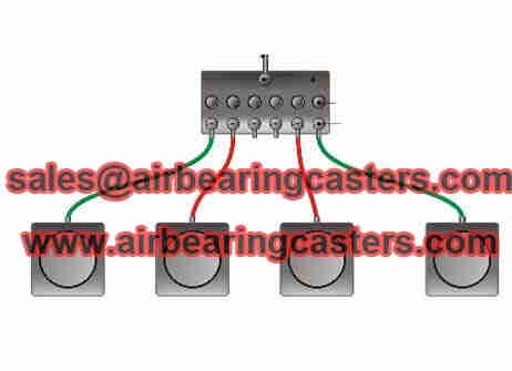 Air casters for sale