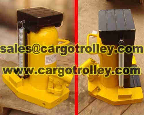 Lifting toe jack description