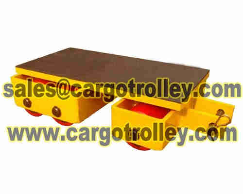Machinery dolly move machine can save times