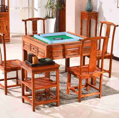 CHINESE STYLE TRADITIONAL RETRO AUTOMATIC MAHJONG TABLE