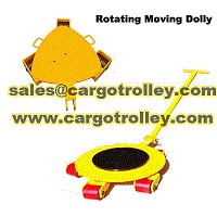 Machine moving equipment weight lightly