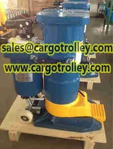 Lifting moving jack instruction