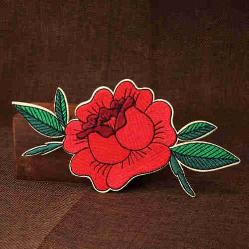  Flower Custom Embroidered Patches 