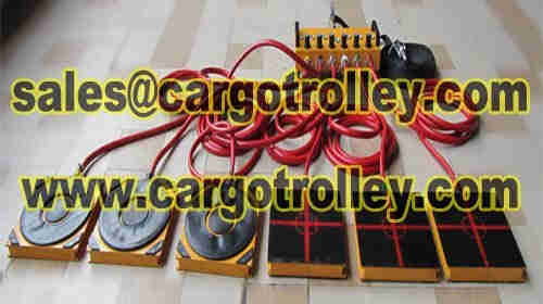 Air casters moves at a constant speed