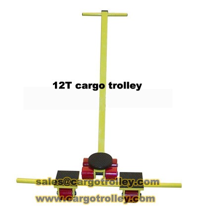 Safety instruction for roller skids