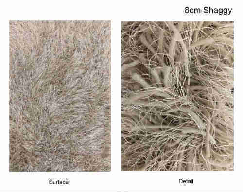 Polyester Shag, Long Pile Shaggy, Tufted