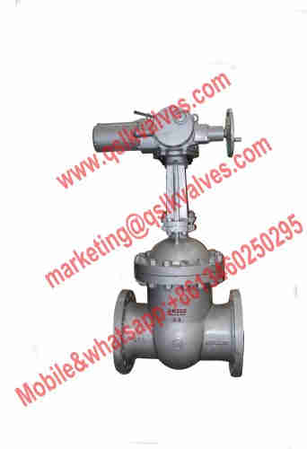 High Pressure Electric WCB Gate Valve 