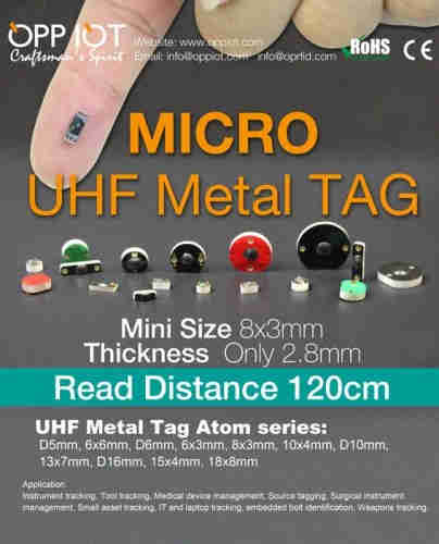 Mini UHF Metal Tag OPPD5