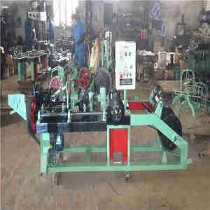 CS-C Straight And Reverse Twisted Barbed Wire Making Machine Equipment