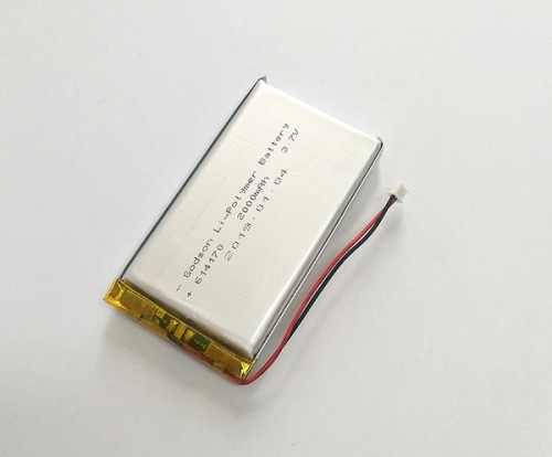 Lithium Polymer Battery 614170 2000mAh 3.7V
